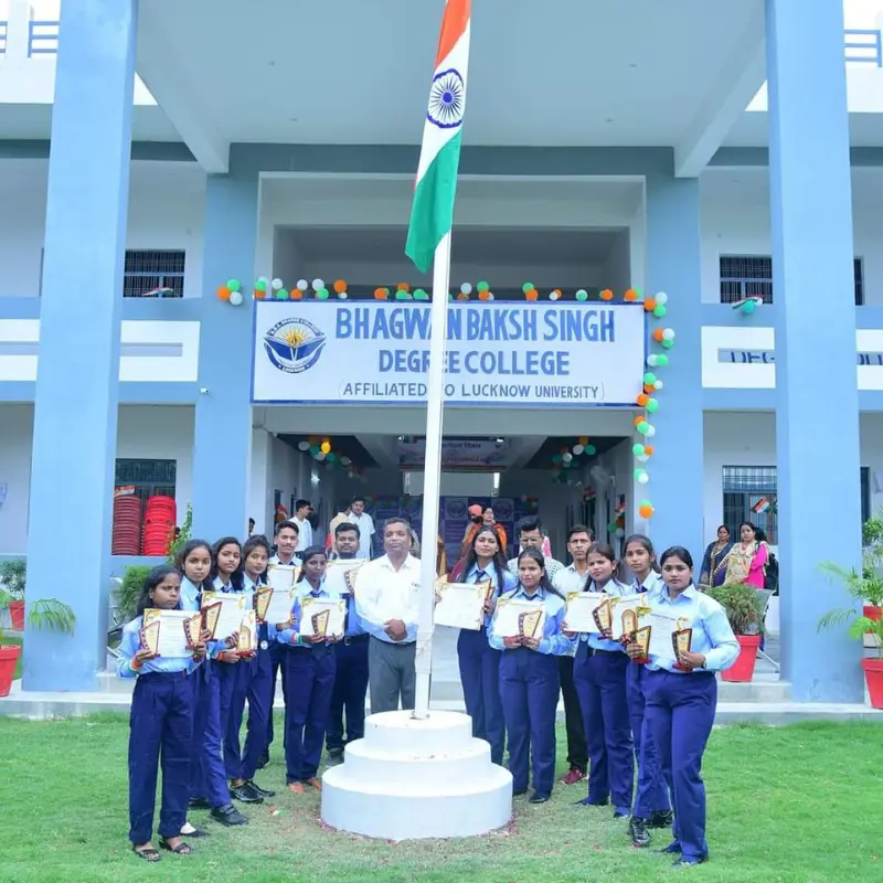 Bhagwan Baksh Singh Degree College campus in Lucknow